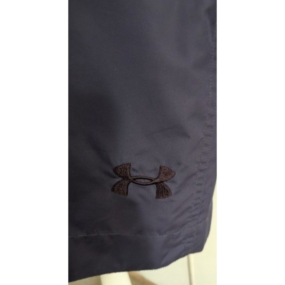 Under Armour Womens Asymmetrical ColdGear Windbreaker Jacket Purple/Blue XL - Picture 3 of 3